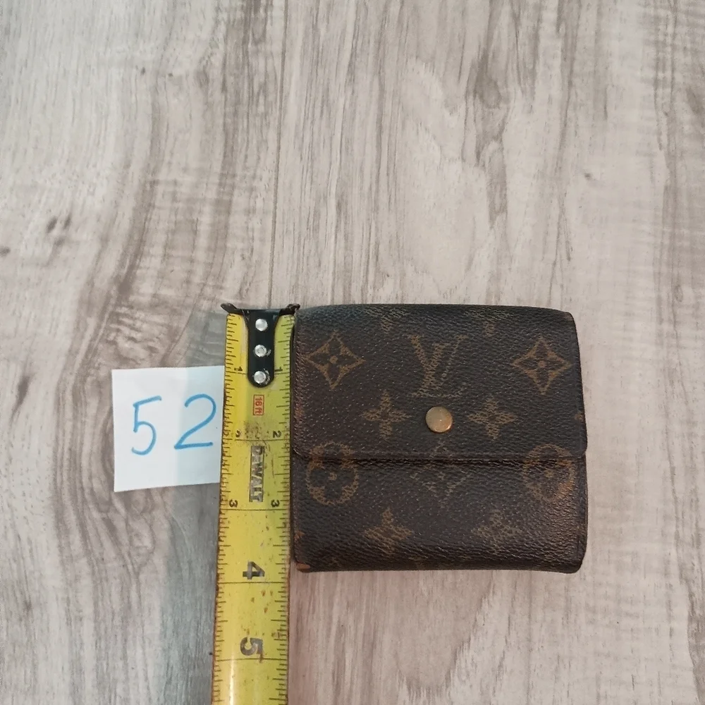 Louis Vuitton Monogram Portefeiulle Elise Trifold Wallet